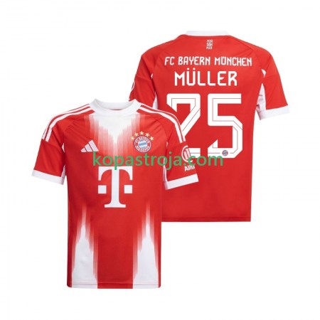 Billiga Fotbollströjor Bayern München Thomas Muller 25 Hemma tröja 2025/26 Kortärmad